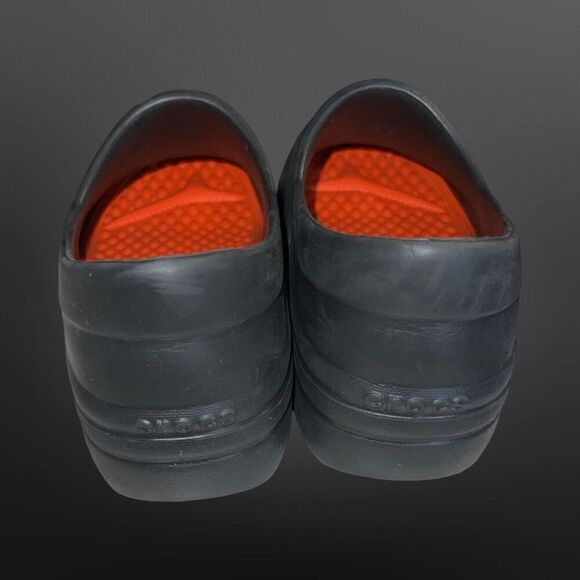 Crocs Neria Pro II Black Dual Comfort Clogs Size W 8 - Picture 4 of 9